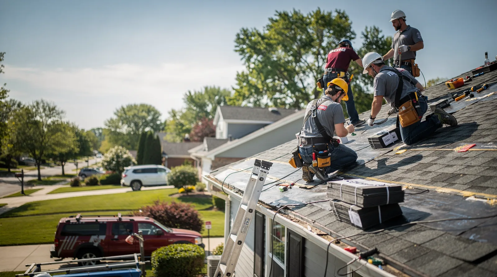 Roof Repair in Bonfield, IL around you
